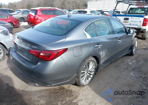 2022 Infiniti Q50 Luxe Awd из США, поврежденный, VIN JN1EV7BR0NM340375
